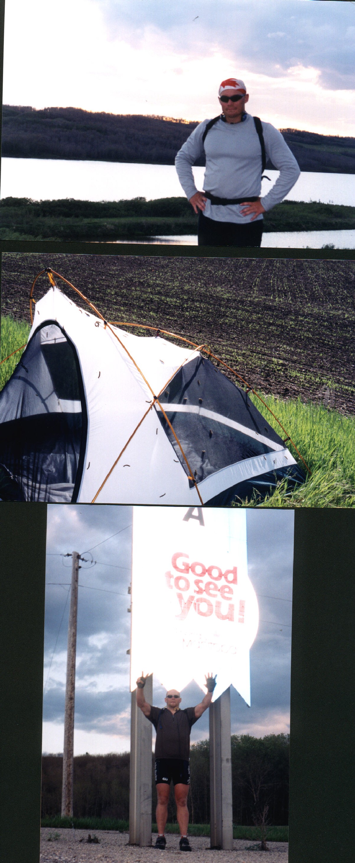 Manitoba border; army worms (caterpillars); seven to go